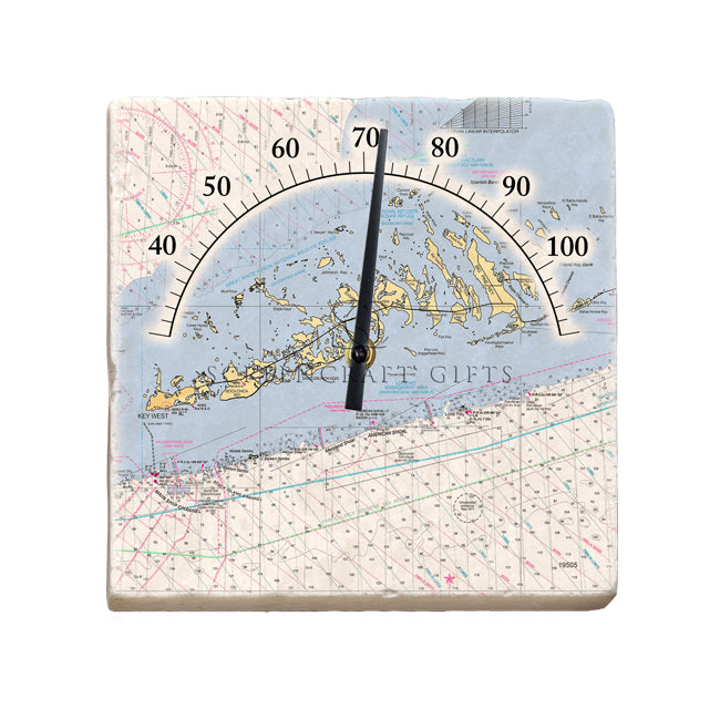 Lower Keys, FL-  Marble Thermometer