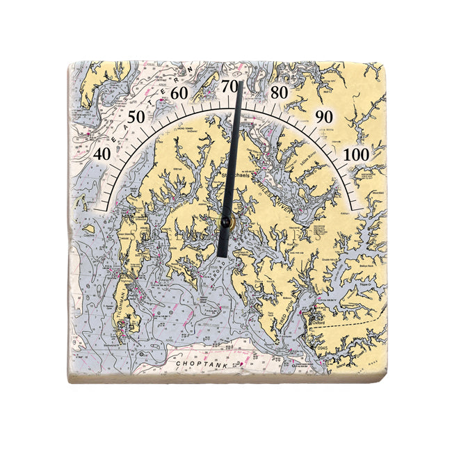 St. Michaels, MD- Marble Thermometer