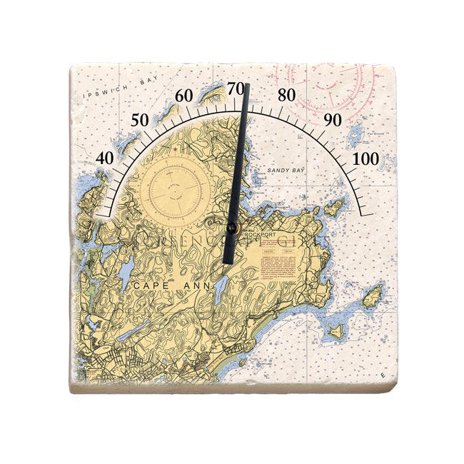 Rockport, MA- Marble Thermometer