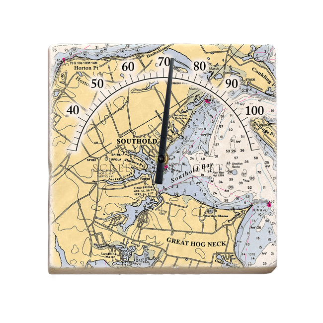 Southold, NY - Marble Thermometer