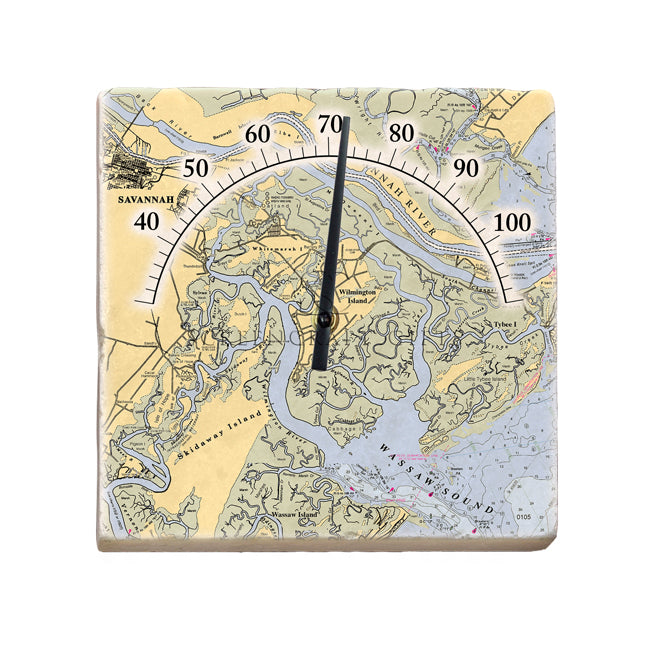 Savannah, GA- Marble Thermometer