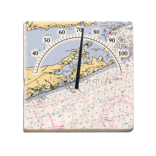 The Hamptons, NY- Marble Thermometer
