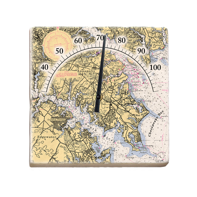Annapolis, MD - Marble Thermometer