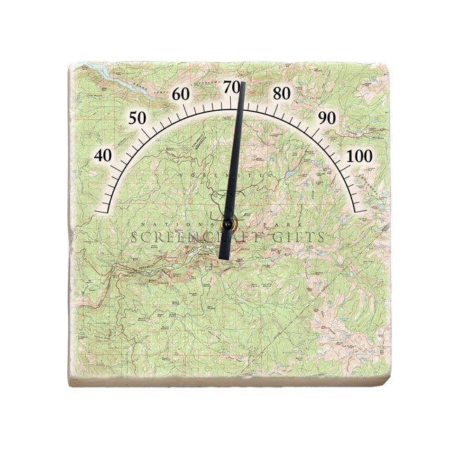 Yosemite National Park-  Marble Thermometer