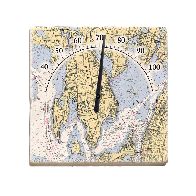 Bristol, RI- Marble Thermometer