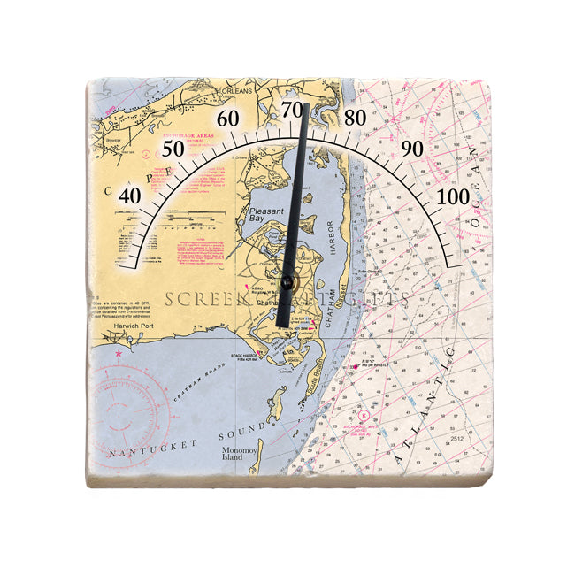 Chatham, MA- Marble Thermometer