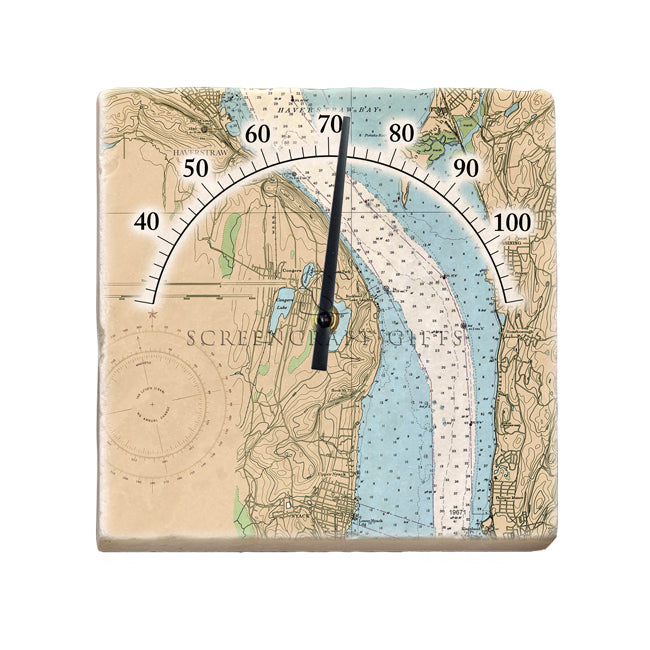 Haverstraw, NY - Marble Thermometer