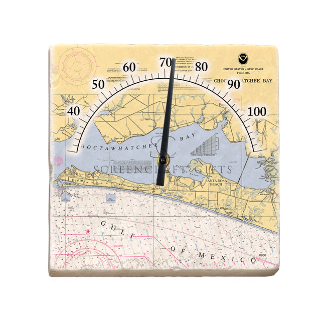 Destin, FL - Marble Thermometer