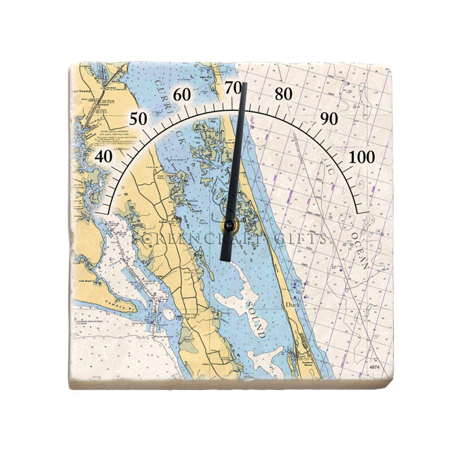 Duck, NC - Marble Thermometer
