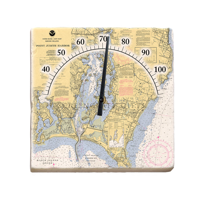 Point Judith, RI- Marble Thermometer