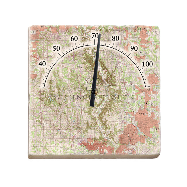 Cuyahoga Valley National Park-  Marble Thermometer