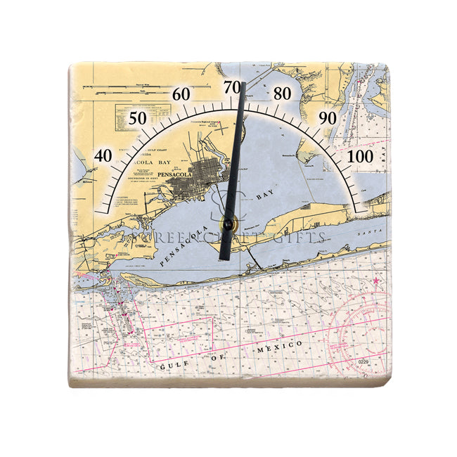 Pensacola, FL- Marble Thermometer