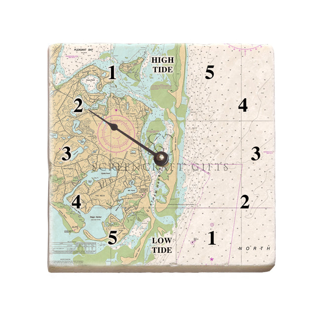 Chatham, MA- Marble Tide Clock