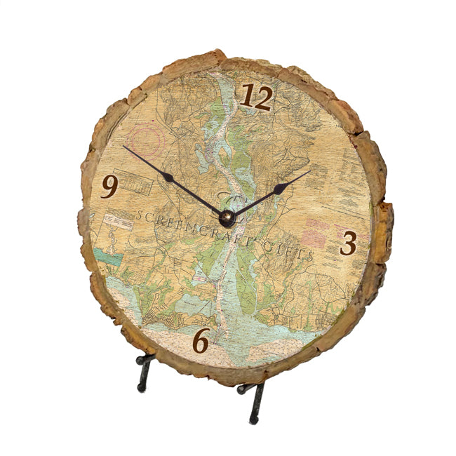 Connecticut River- Wood Clock