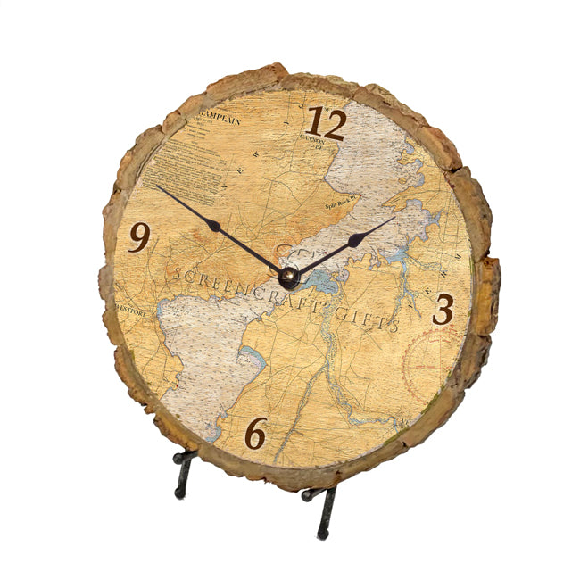 Westport, NY-  Wood Clock