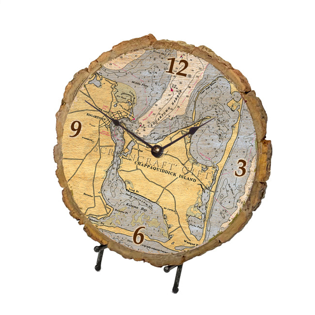 Chappaquiddick, MA- Wood Clock