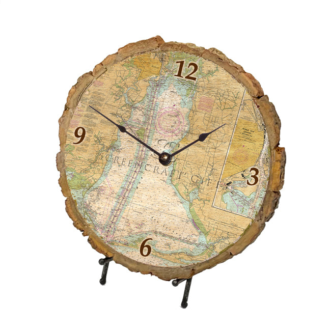 Mobile, AL - Wood Clock