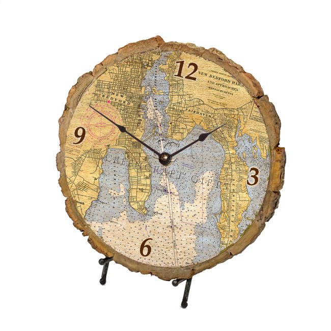 New Bedford, MA- Wood Clock