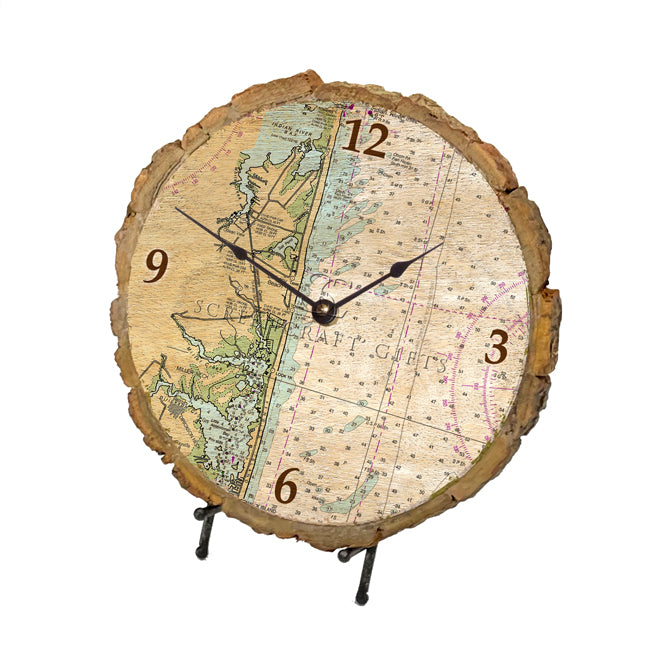Bethany Beach, DE- Wood Clock