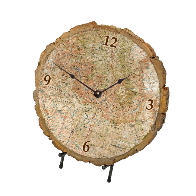 Grand Canyon National Park - Wood Clock