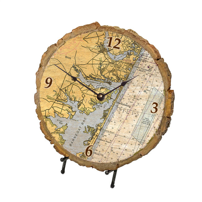 Point Pleasant, NJ- Wood Clock