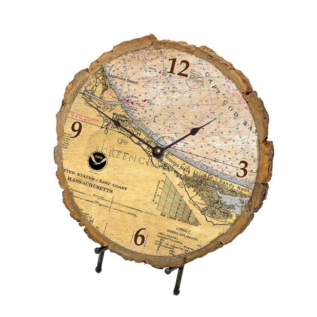 Sandwich, MA - Wood Clock