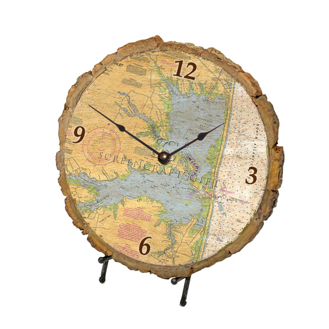 Rehoboth Beach, DE- Wood Clock