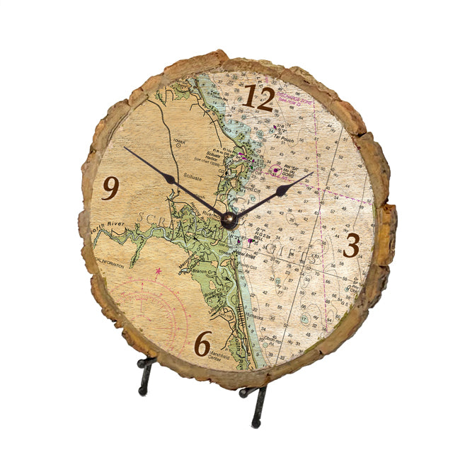Scituate, MA - Wood Clock