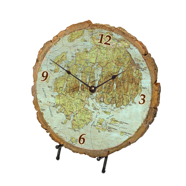 Acadia National Park-  Wood Clock
