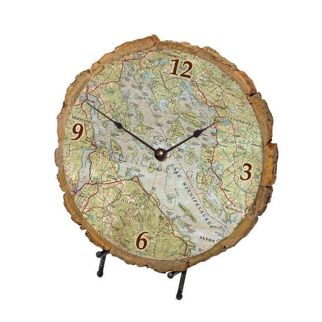 Lake Winnipesaukee, NH -  Wood Clock