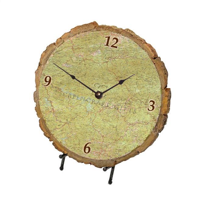 Great Smoky Mountains National Park-  Wood Clock