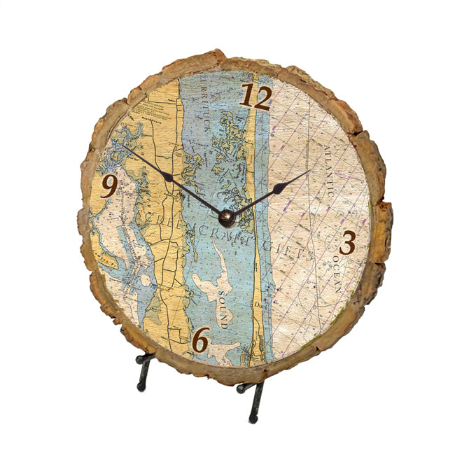 Duck, NC - Wood Clock