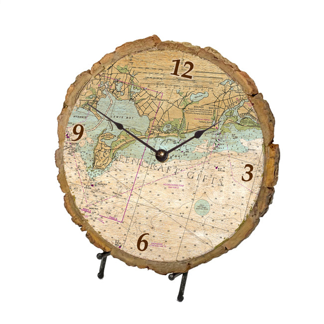West Yarmouth, MA - Wood Clock