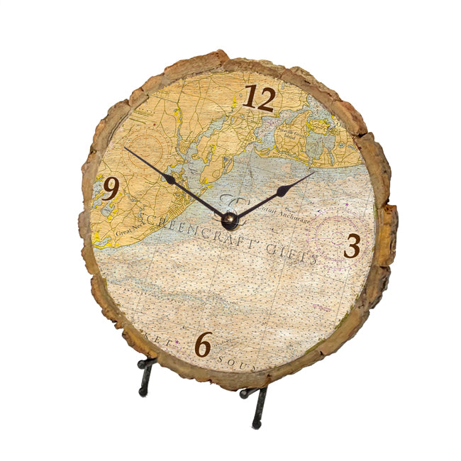 Osterville, MA - Wood Clock
