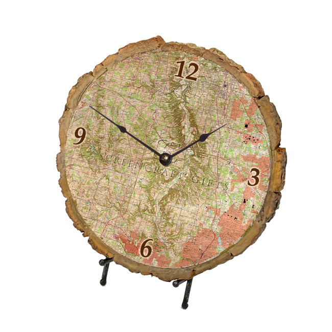 Cuyahoga Valley National Park-  Wood Clock