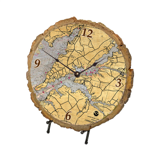 Elkton, MD- Wood Clock
