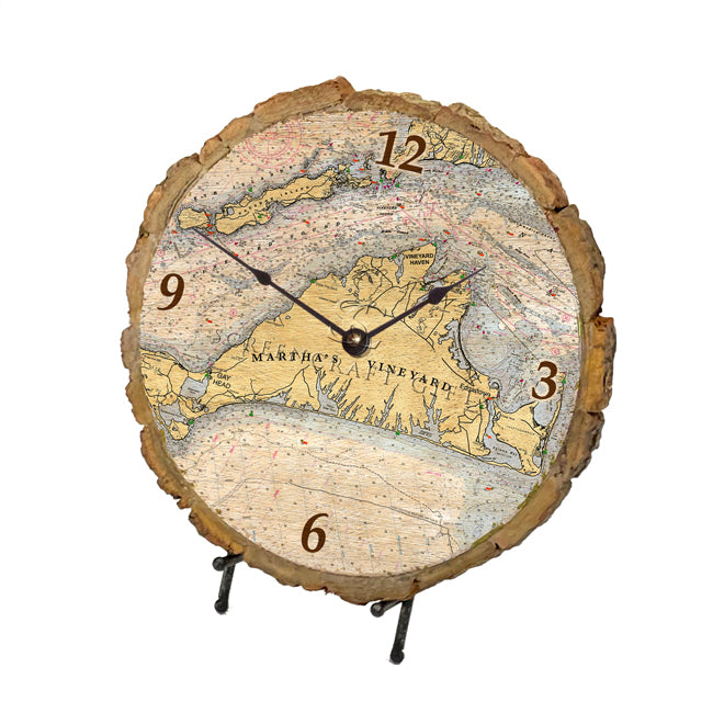 Martha's Vineyard, MA - Wood Clock