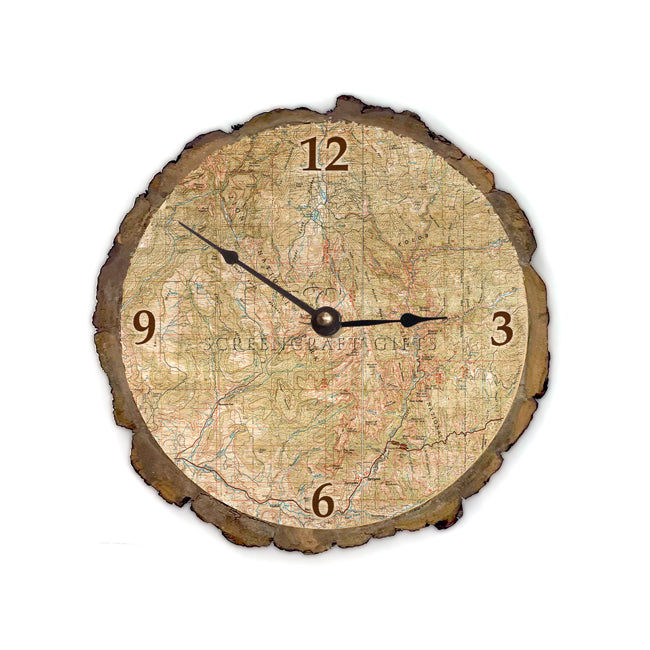 Zion National Park-  Wood Clock