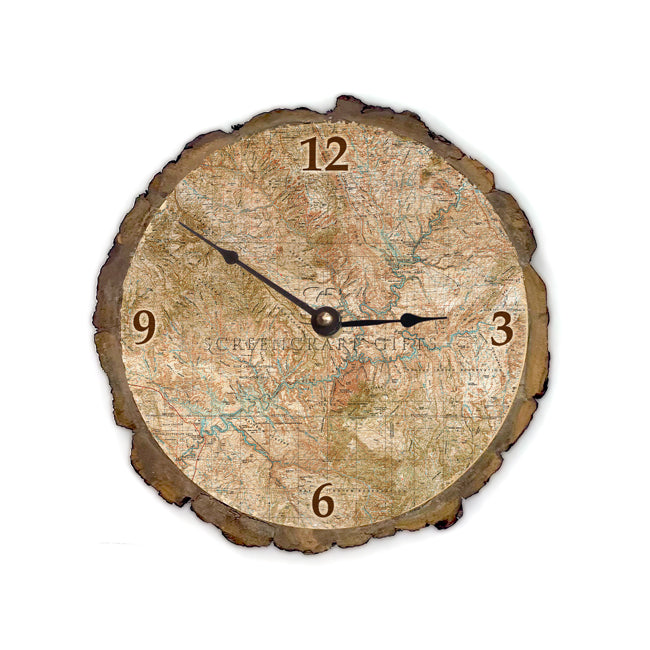 Glen Canyon National Recreation Area-  Wood Clock