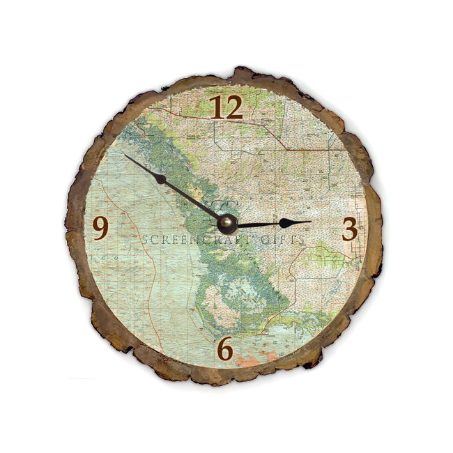 Everglades National Park-  Wood Clock