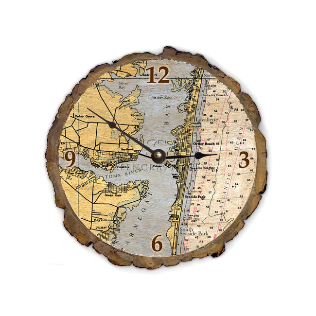 Seaside Park, NJ- Wood Clock