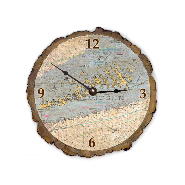 Lower Keys, FL-  Wood Clock