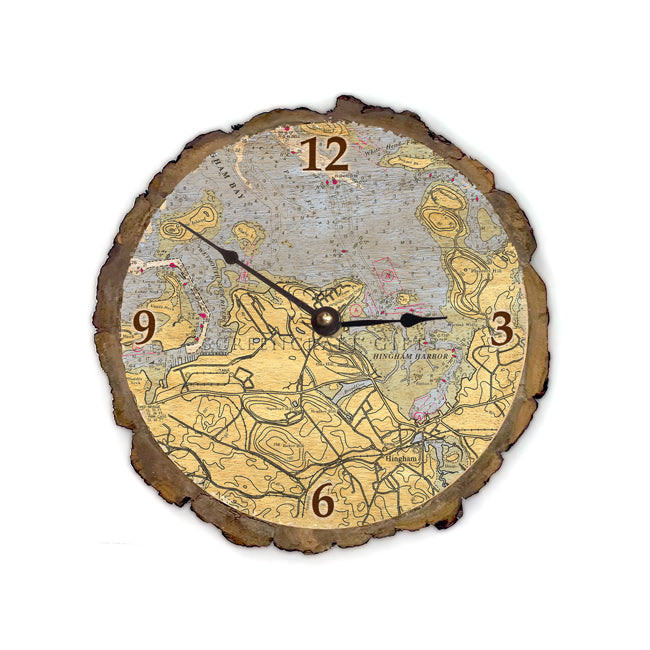 Hingham, MA - Wood Clock
