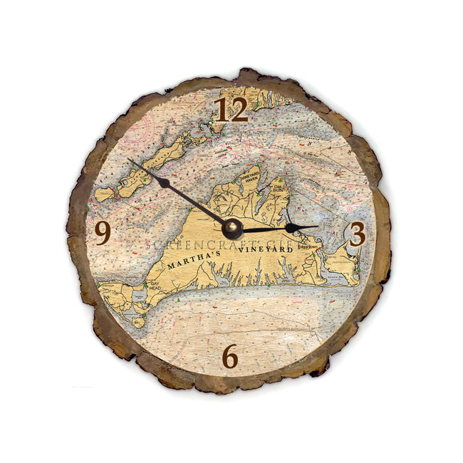 Martha's Vineyard, MA - Wood Clock