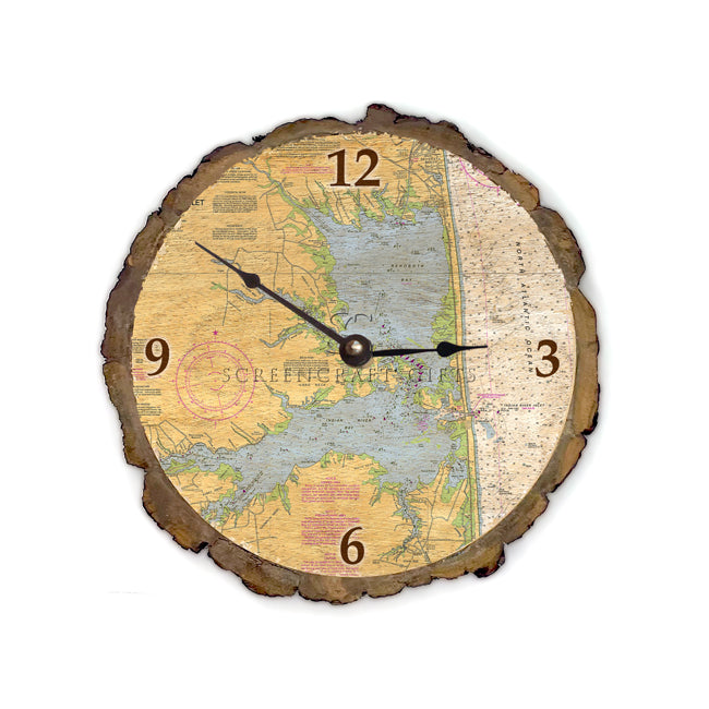 Rehoboth Beach, DE- Wood Clock