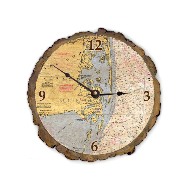 Chatham, MA- Wood Clock