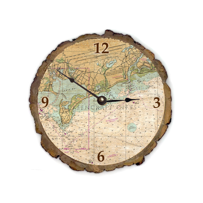 West Yarmouth, MA - Wood Clock