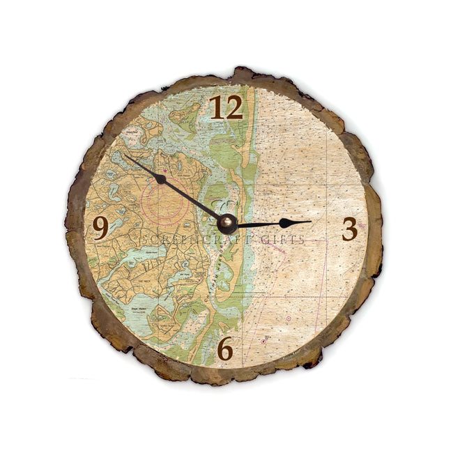 Chatham, MA- Wood Clock