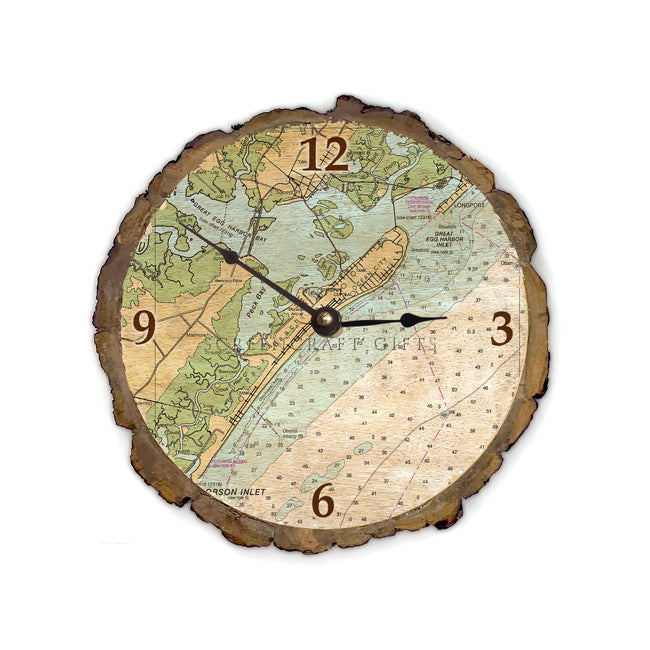 Ocean City, NJ - Wood Clock