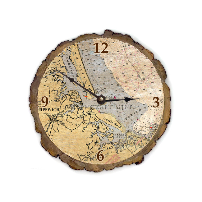 Ipswich, MA- Wood Clock
